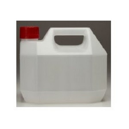 Kanister osemhranný, 2 l, s UN certifikáciou, bez uzáveru, KAMABE (KMB-3890350004 - Uzáver červený) Ks