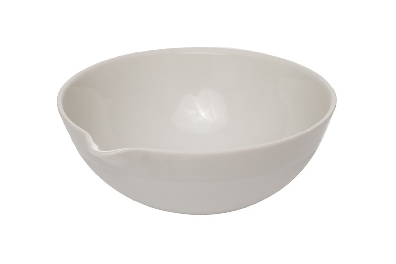 Miska odparovacia polohlboká, guľaté dno, porcelán, 10 ml, pr. 40 mm, výška 16 mm, podľa DIN 12903, (bal. 5 ks), LABSOLUTE® bal