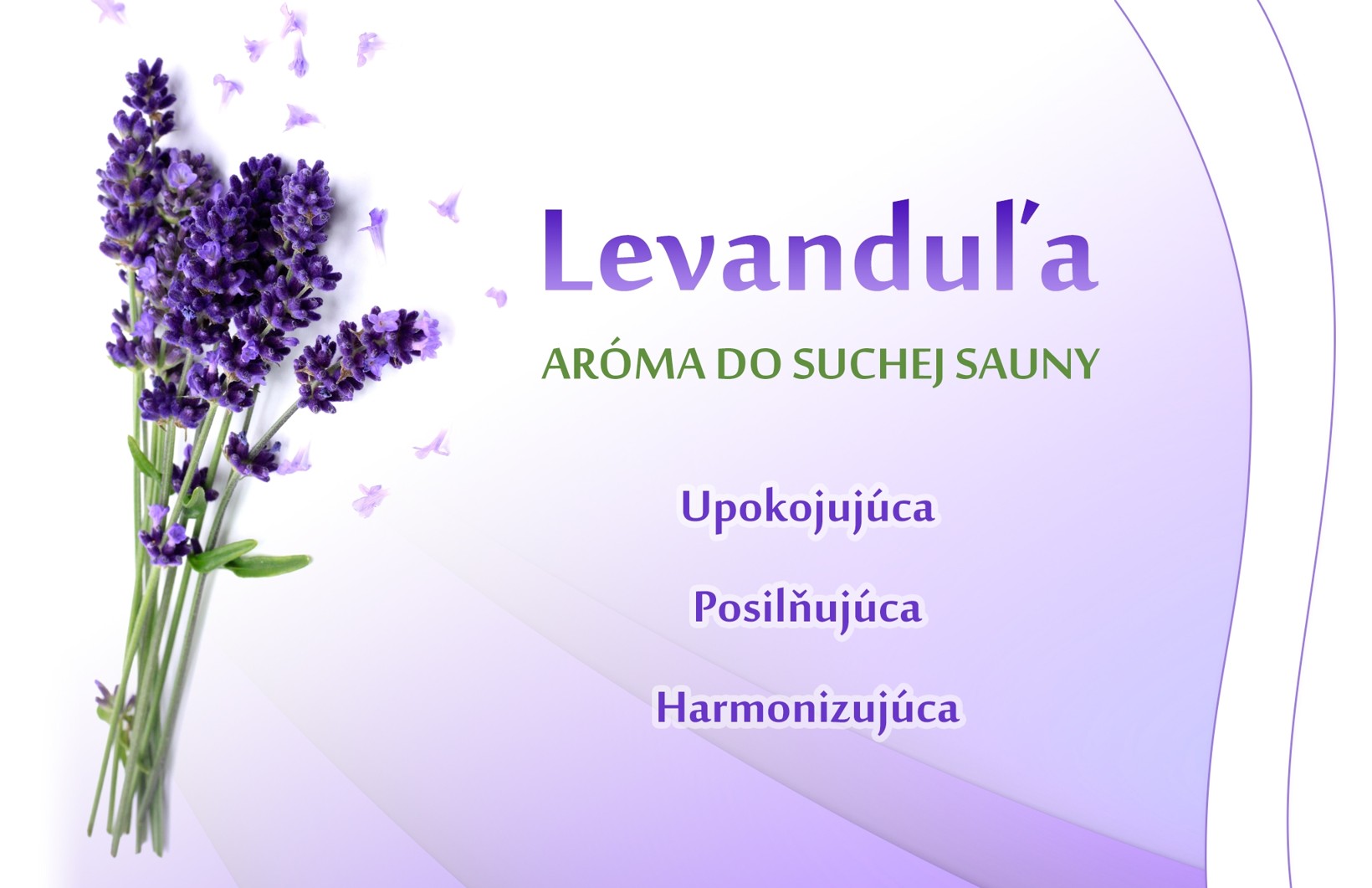 Levandula - suchá sauna