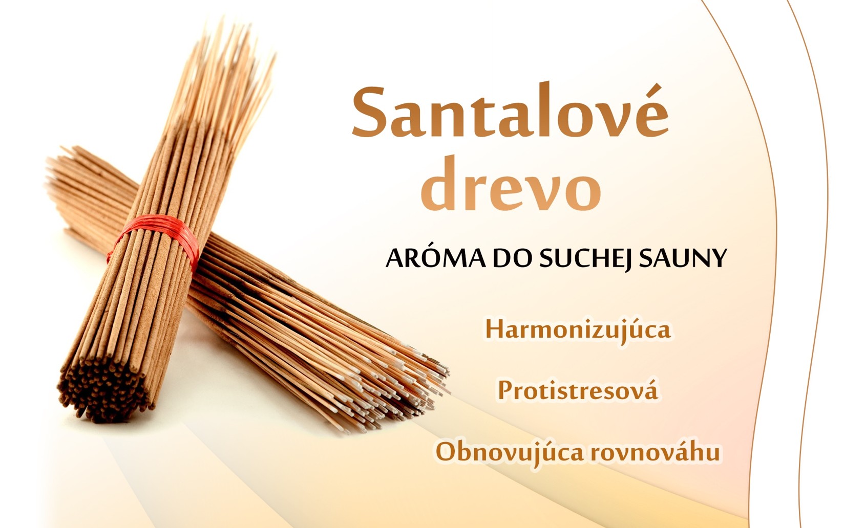 Santalové drevo - suchá sauna